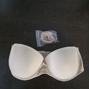 Chantelle Cream Strapless Bra